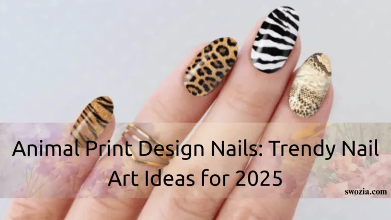 Animal Print Design Nails Featured Image