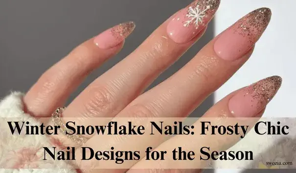 Winter Snowflake Nails featured Image