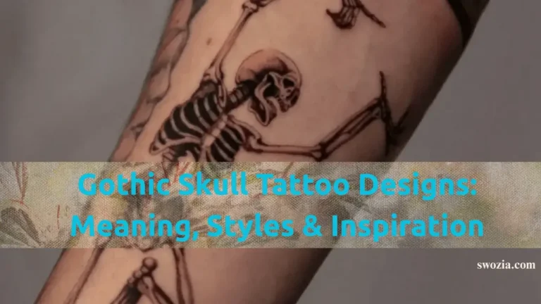 Gothic Skull Tattoo Designs Featured Image
