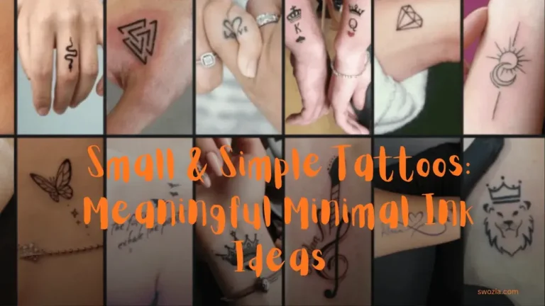 Small & Simple Tattoos Meaningful Minimal Ink Ideas Featured Image