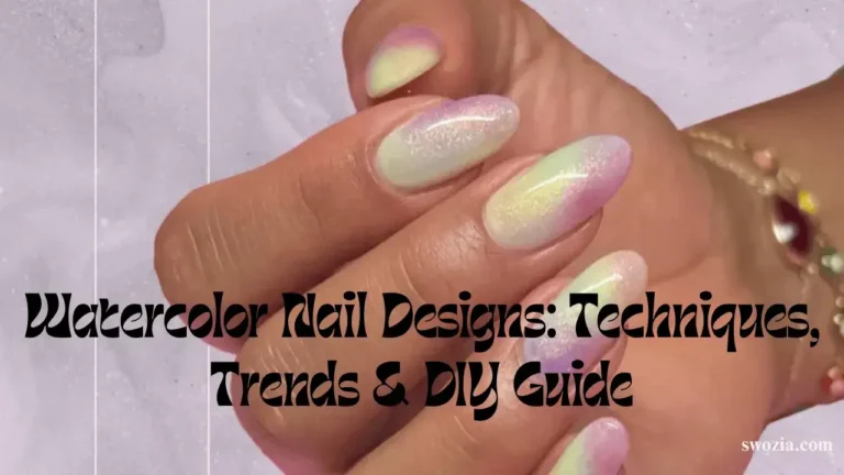 Watercolor Nail Designs Featured Image