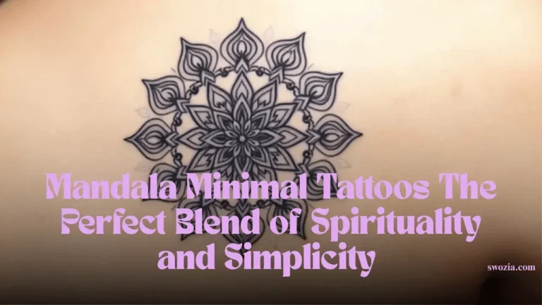 Mandala Minimal Tattoos The Perfect Blend of Spirituality and Simplicity Featurd Image