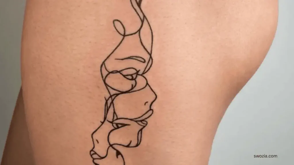 Minimal Line Art Tattoos vs. Other Tattoo Styles