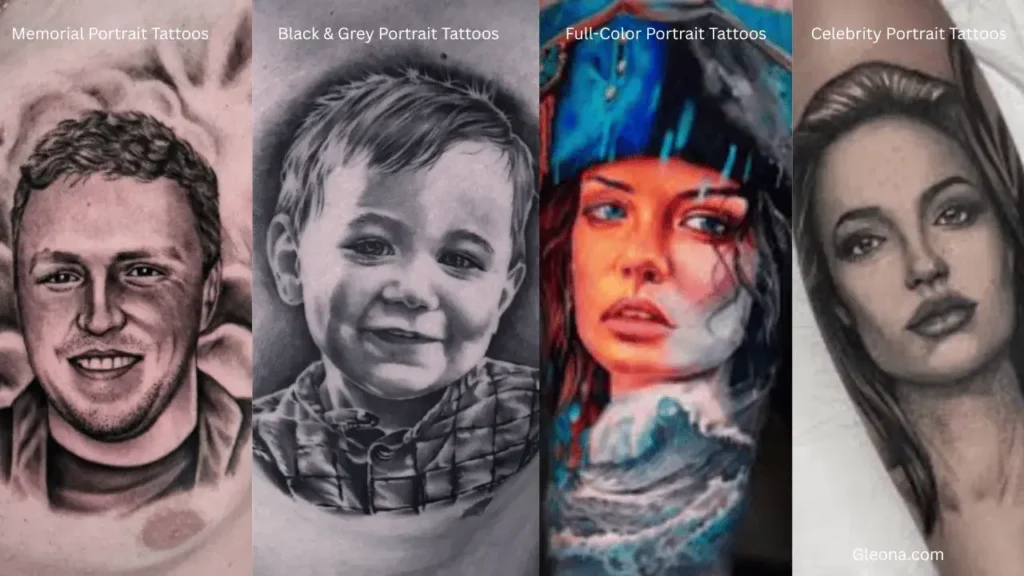 Popular Styles Within Realistic Portrait Tattoos