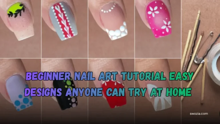 Beginner Nail Art Tutorial Easy Designs Anyone Can Try at Home Featured Image