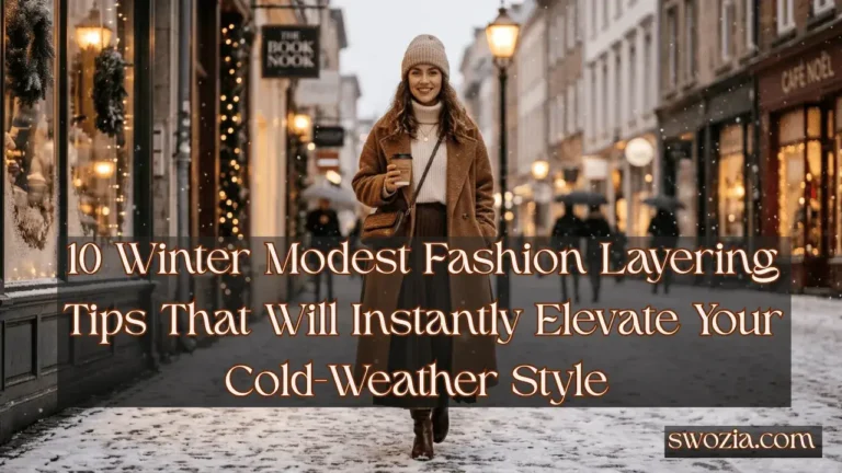 10 Winter Modest Fashion Layering Tips That Will Instantly Elevate Your Cold-Weather Style Featured Image