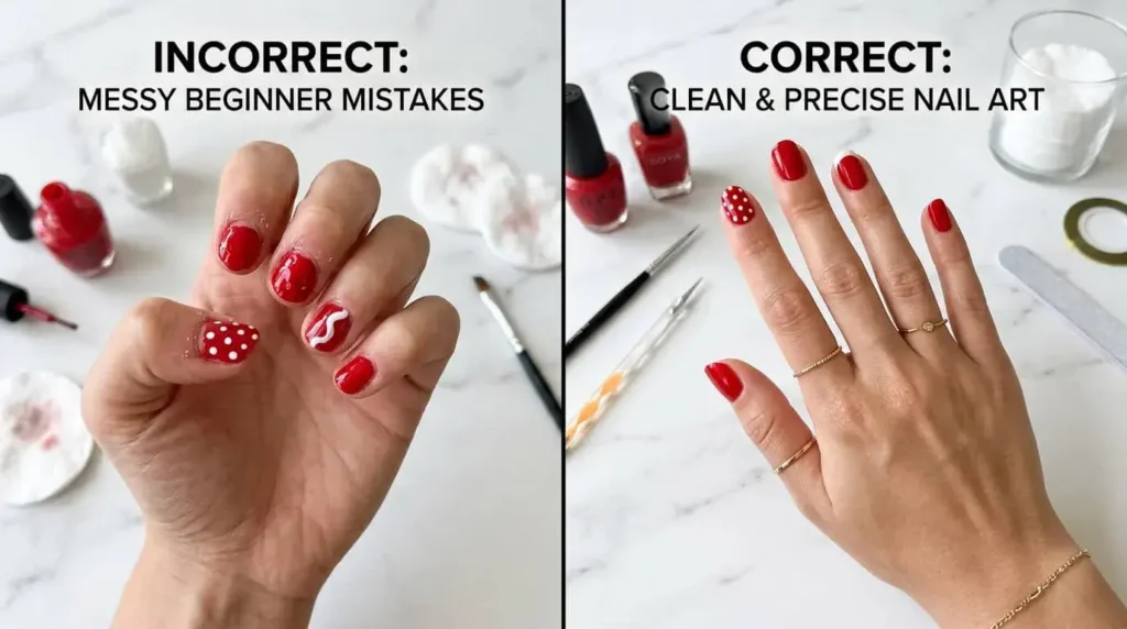 Common Beginner Nail Art Mistakes to Avoid