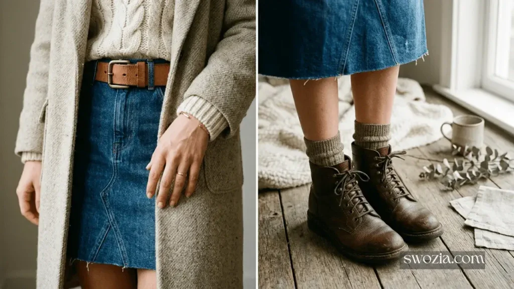 Mixing Textures & Colors for a Trendy Winter Look