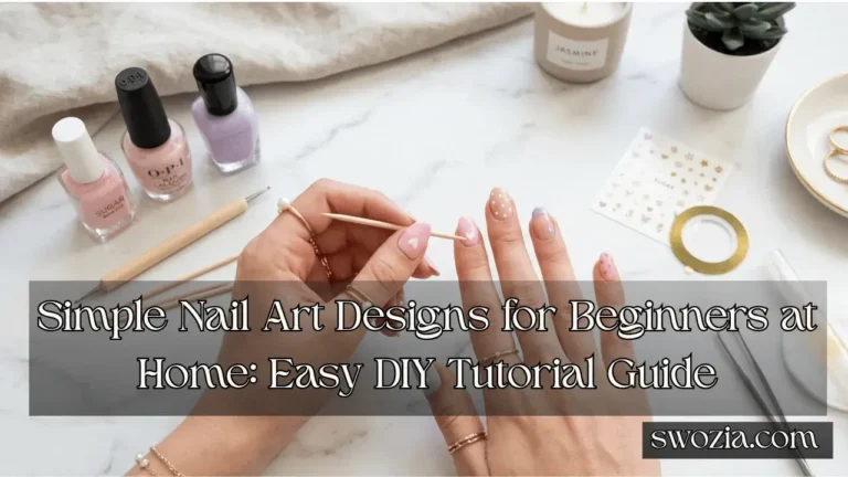 Simple Nail Art Designs for Beginners at Home Easy DIY Tutorial Guide Featured Image