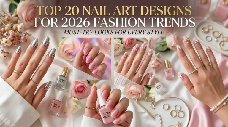 Top 20 Nail Art Designs for 2026 Fashion Trends Every Gen-Z Girl Must Try Featured Image
